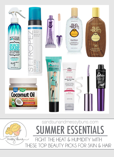 Fight the summer heat and humidity with these beauty blogger recommended products for skin & hair