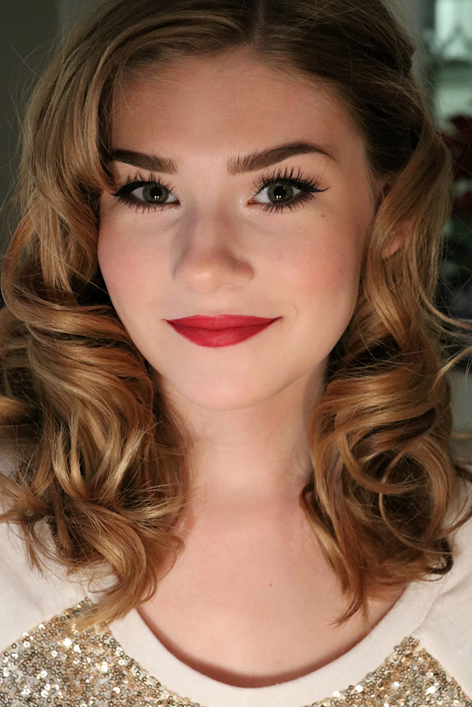 Retro-Glam Makeup Tutorial: A step-by-step guide, with photos! Old Hollywood style
