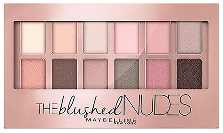 Maybelline's "The Blushed Nudes" palette is one of the best neutral eyeshadow palettes for teen girls or beginners. #teenmakeup #eyeshadowpalette #bestpalette #neutralpalette