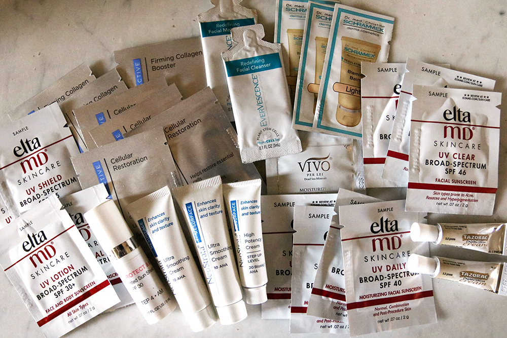 Free samples from the dermatologist