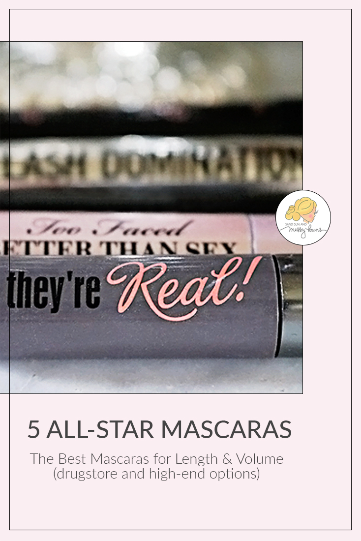 These are the best mascaras ever! There are samples of each one in action, too, so you can see what they look like. #cultclassics #bestmascara #topten #mascara