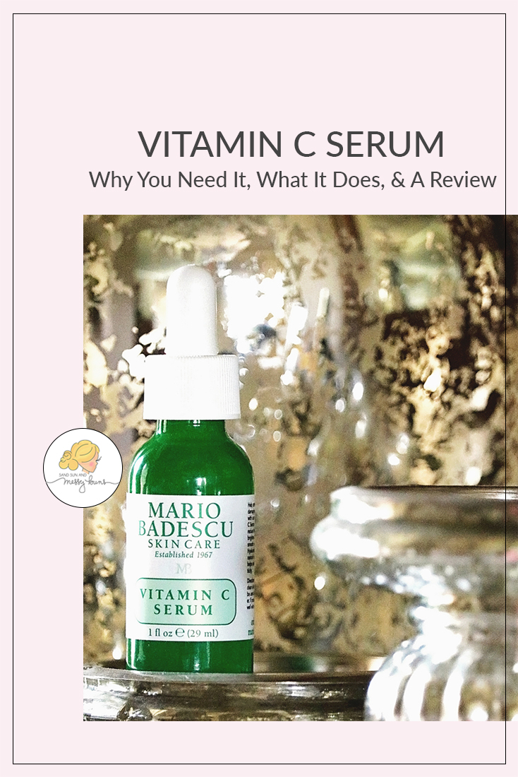Mario Badescu Vitamin C Serum Review #mariobadescu #serum #skincare #vitamincserum