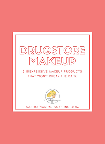 Top 5 Drugstore Makeup Products