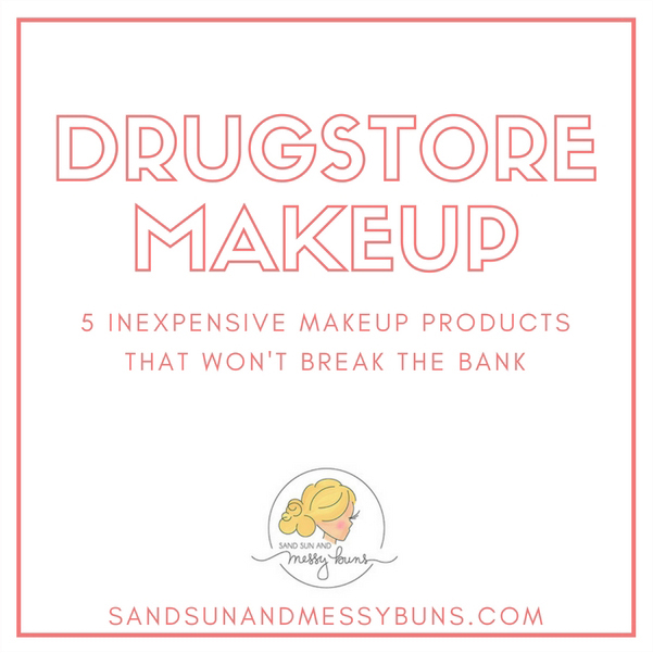 Top 5 Drugstore Makeup Products