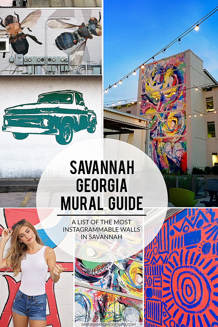 Looking for the most Instagrammable spots in Savannah, there are quite a few murals in Savannah you might want to add to your list!
