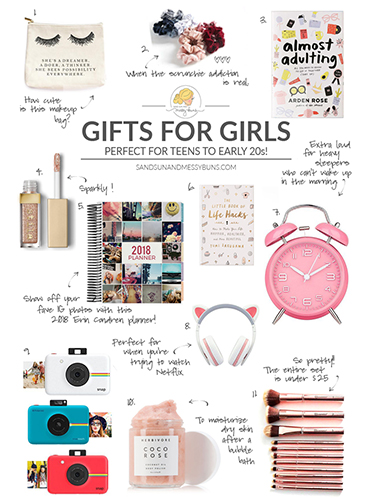 Gift Guide: The Best Gifts for Teen Girls, Sand Sun & Messy Buns