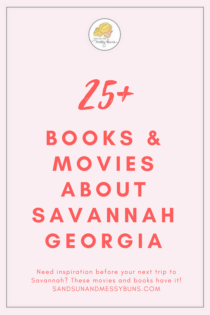 These 25 books about Savannah will provide all the inspiration you need for your next trip! #savannah #visitsavannah #travelbooks