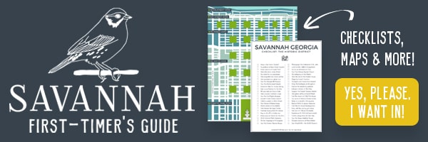 Opt-in image for Savannah First-Timer's Guide - charcoal grey background and white outlined sketch of a sparrow - with maps and checklists displayed.